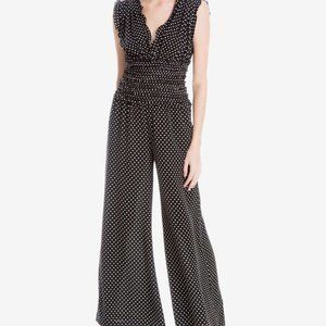 Max Studio Smocked Wide Leg Jumpsuit - Size M
